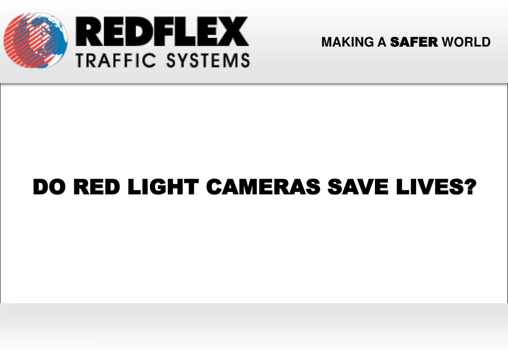 do red light cameras save lives