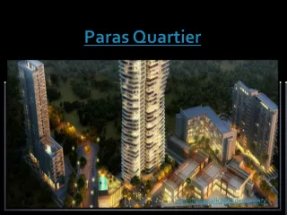 Paras Quartier Gurgaon - slide 1