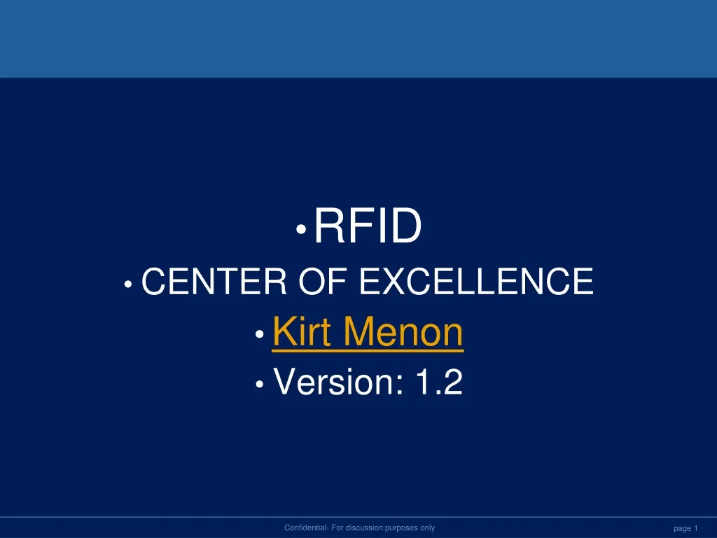 rfid center of excellence kirt menon version 1 2