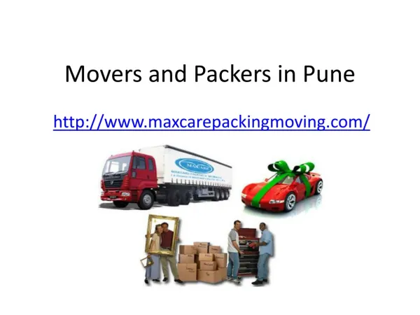 Packers and Movers Company in Pune