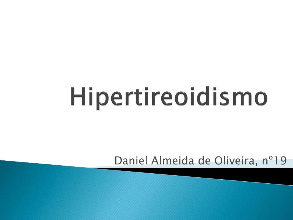 hipertireoidismo