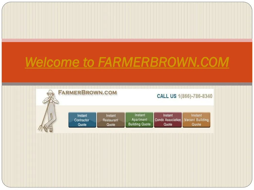 welcome to farmerbrown com