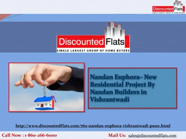 Nandan Builders offers 2BHK Apartments in NIBM Road - Nandan