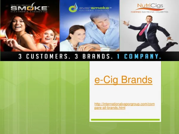 e-Cig Brands