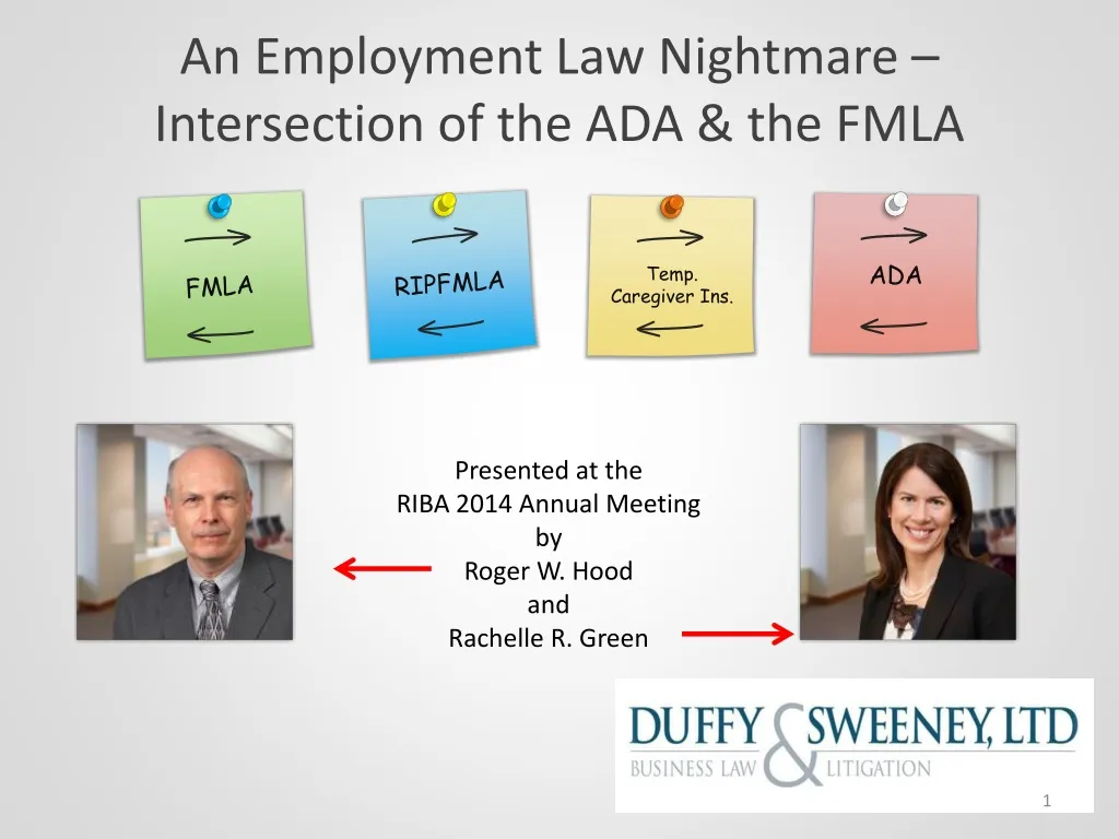 an employment law nightmare intersection of the ada the fmla