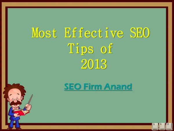 Top SEO Tips of 2013