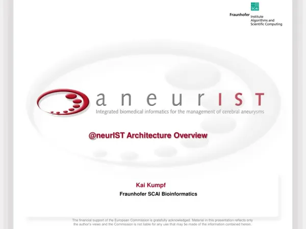 @neurIST Architecture Overview