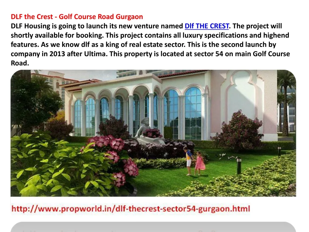 dlf the crest golf course road gurgaon