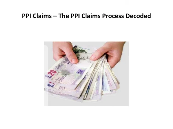 PPI Claims