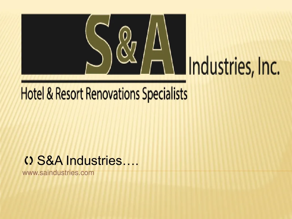 s a industries www saindustries com