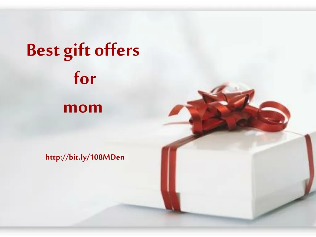 best gift offers for mom