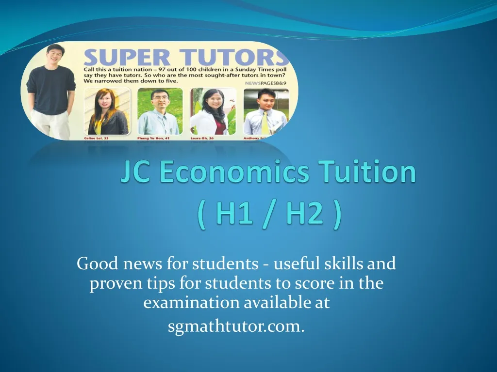 jc economics tuition h1 h2