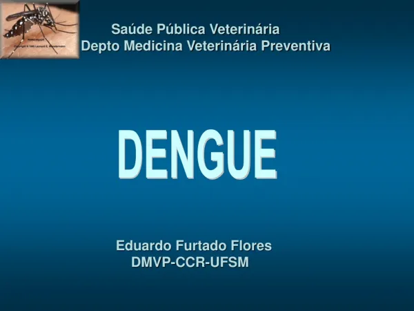 Dengue por Eduardo Furtado Flores