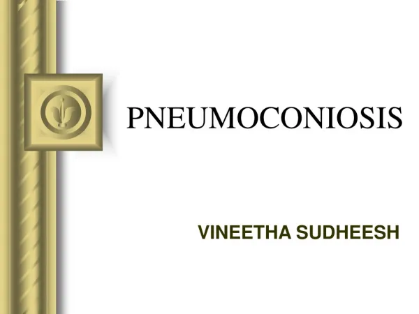 pneumoconiosis