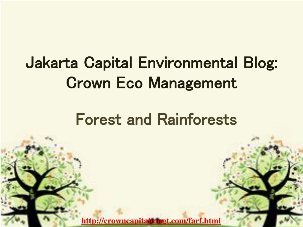 jakarta capital environmental blog crown eco management