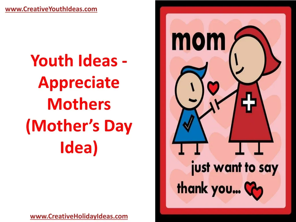 youth ideas appreciate mothers mother s day idea