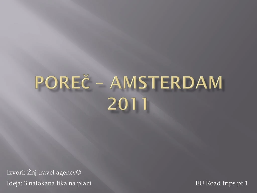 pore amsterdam 2011