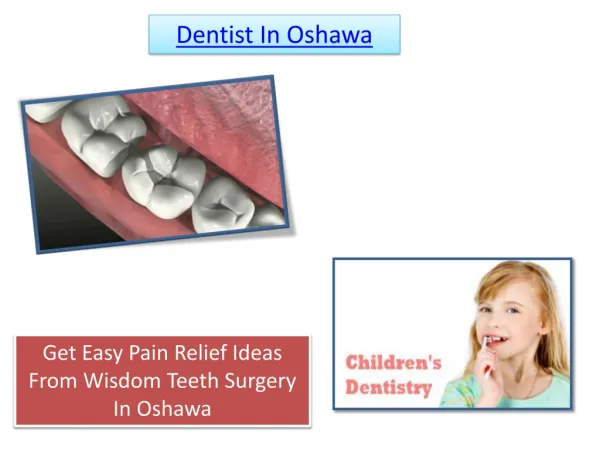 Dentist In Oshawa