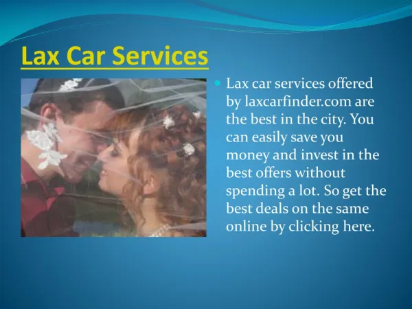 Lax Car Services