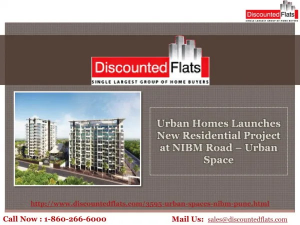 Urban Space – New Residential Project By Urban Homes