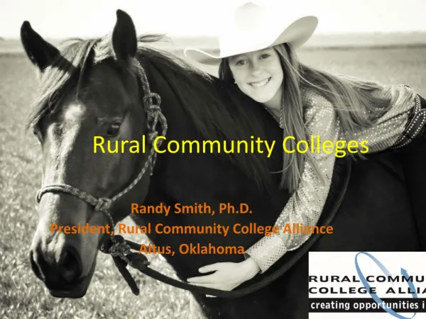 Rural Community Colleges