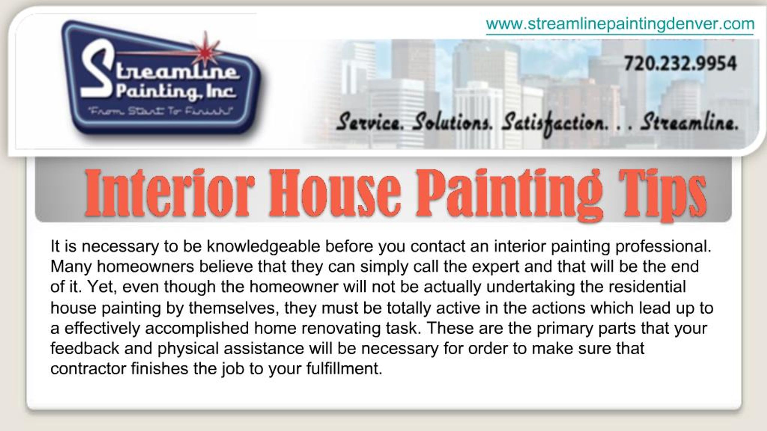 PPT - Interior House Painting Tips PowerPoint Presentation, free ...