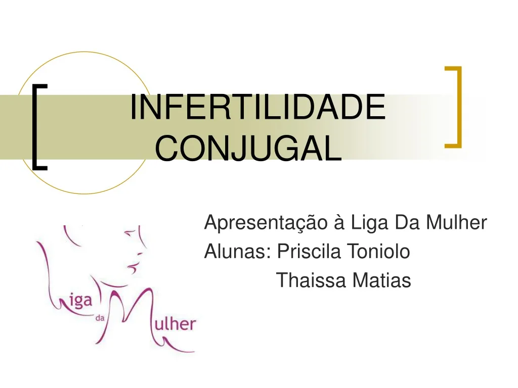 infertilidade conjugal