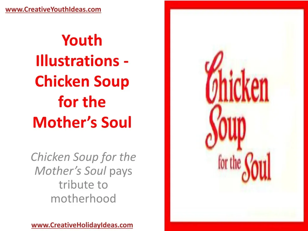 youth illustrations chicken soup for the mother s soul