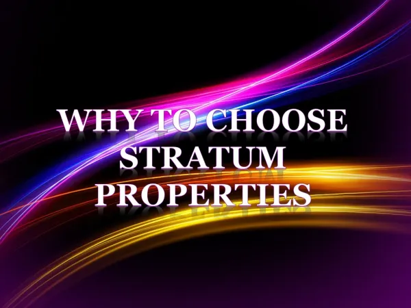 The Benefits of Knowing Your Options with Stratum
