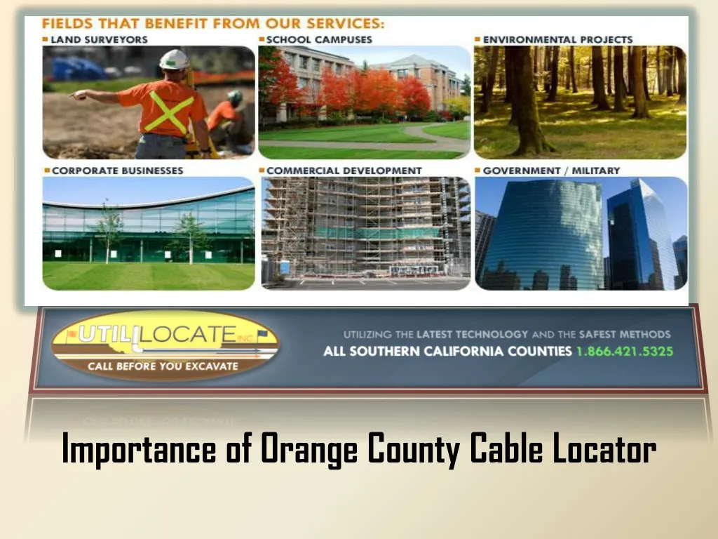 importance of orange county cable locator