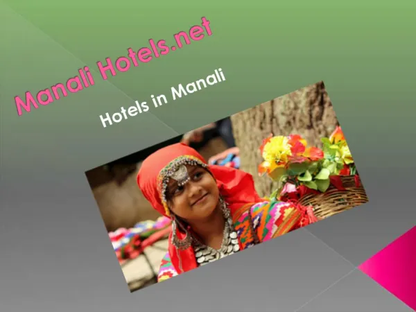 Manali Hotels