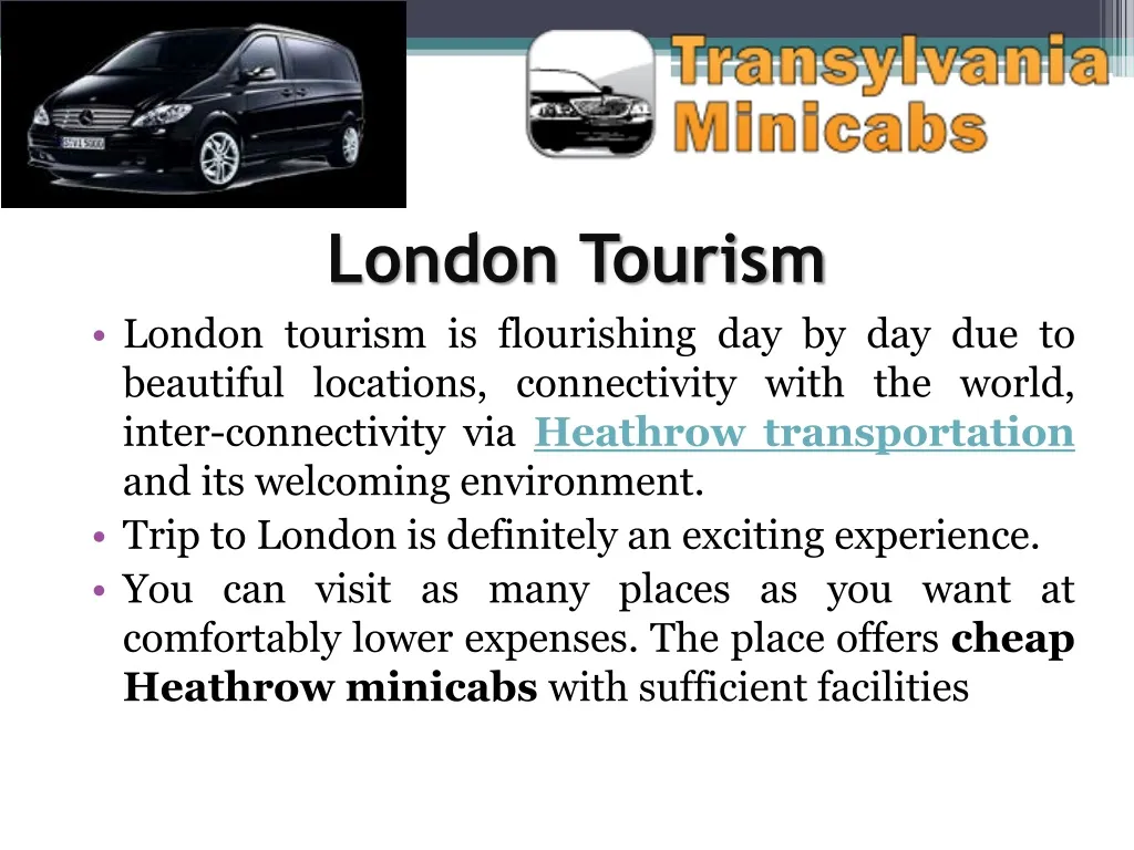 london tourism