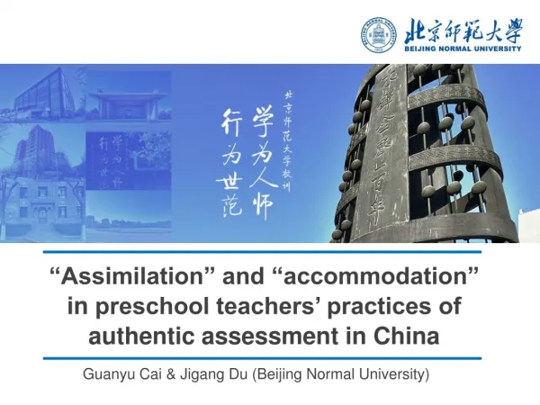 “Assimilation” and “accommodation” in preschool teachers’ practices of