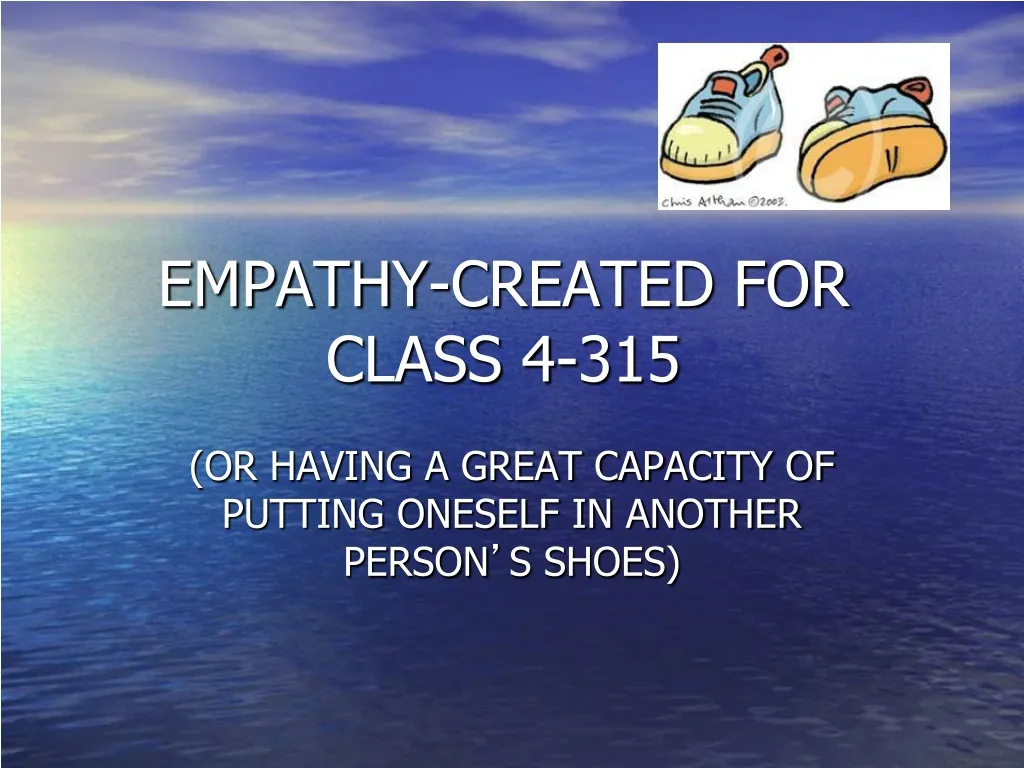 empathy created for class 4 315