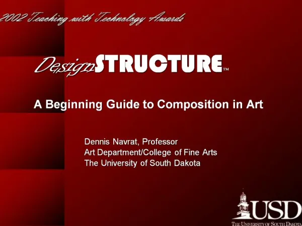 DesignSTRUCTURE A Beginning Guide to Composition in Art