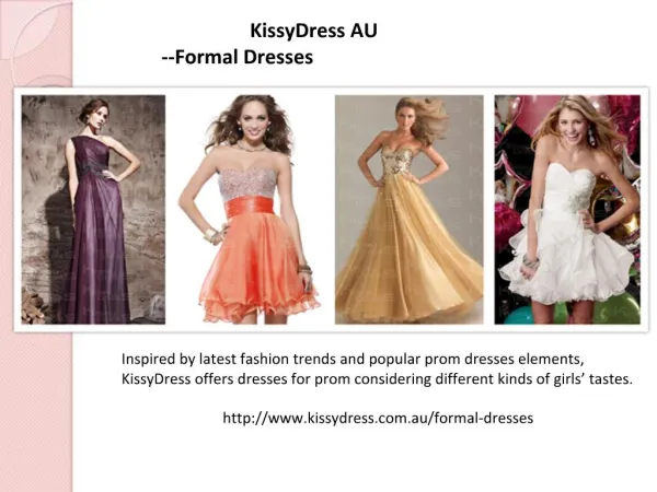 KissyDress's Formal Dresses Online Store