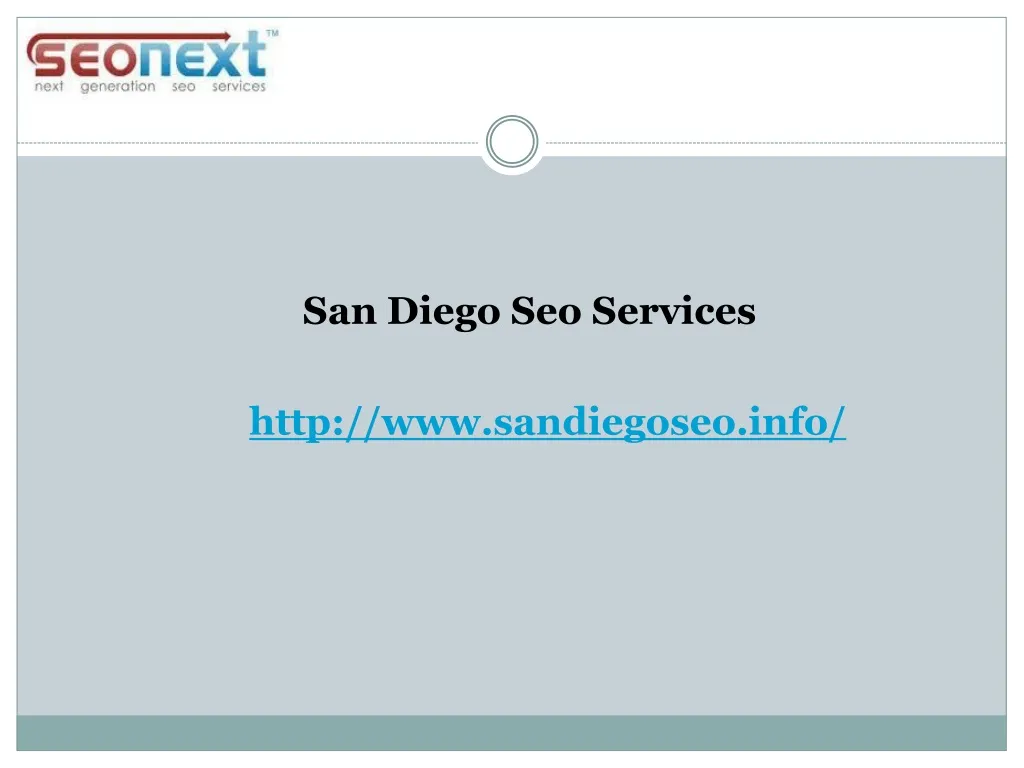 san diego seo services http www sandiegoseo info