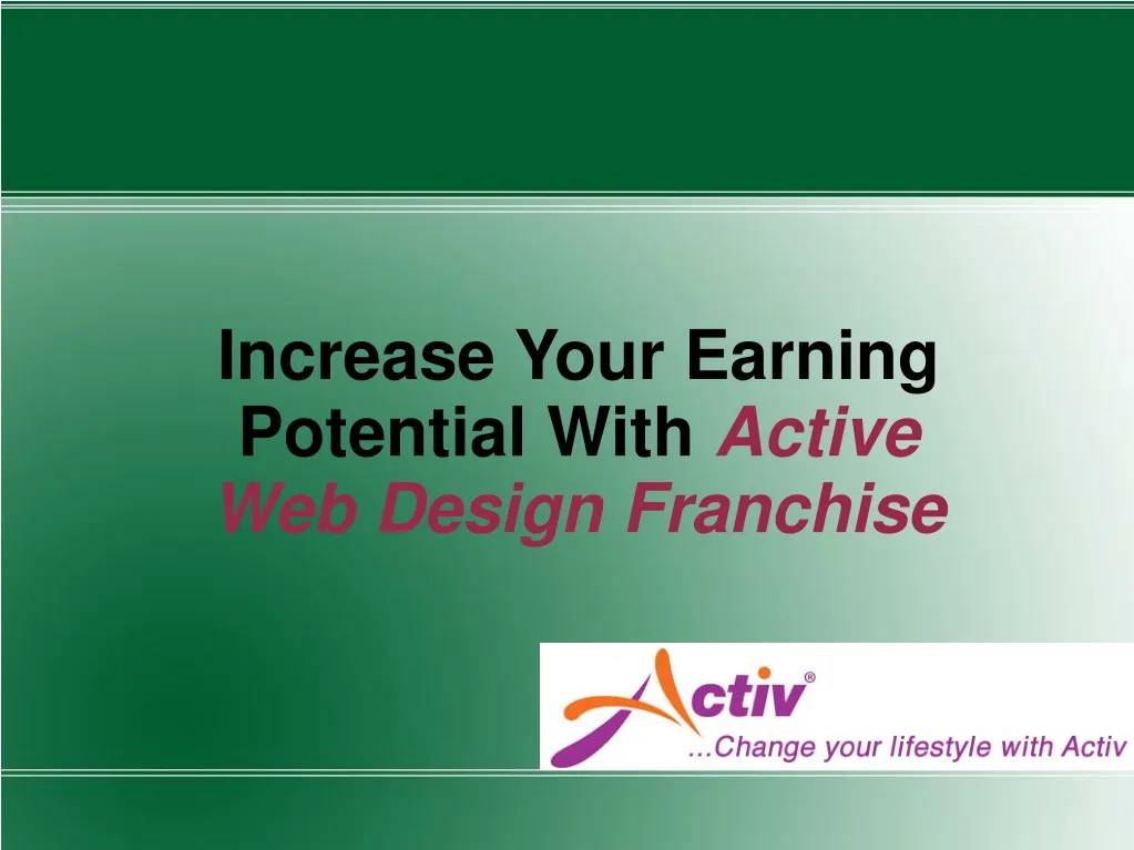 increase your earning potential with active