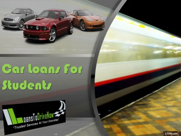 Auto Loans For Students Proves To Be Best Deal!!