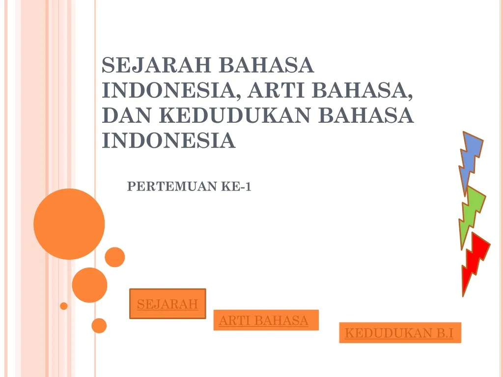 sejarah bahasa indonesia arti bahasa dan kedudukan bahasa indonesia