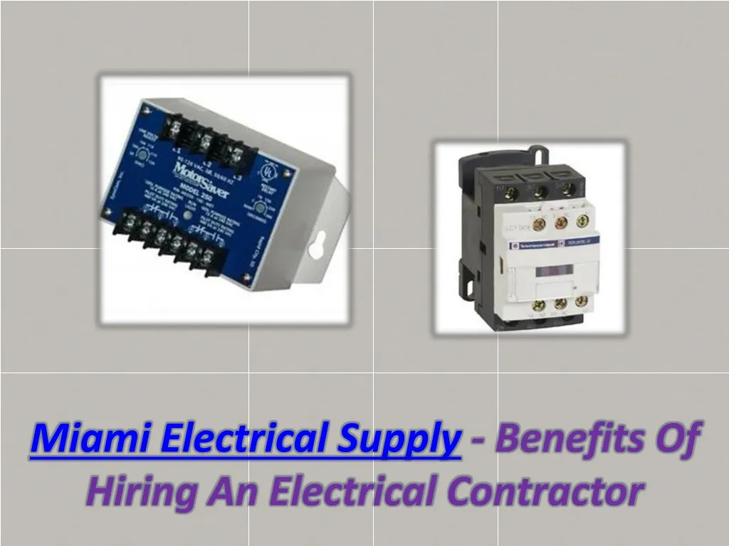 miami electrical supply benefits of hiring