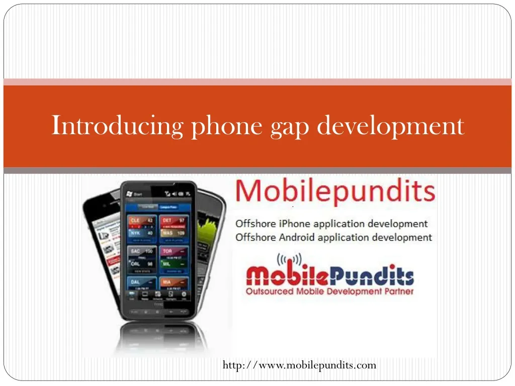 introducing phone gap development