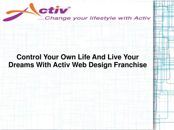 Activ Web Design Franchise