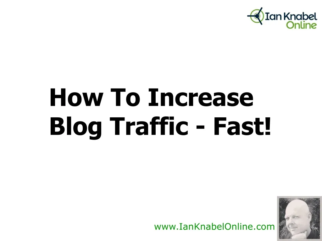 how to increase blog traffic fast