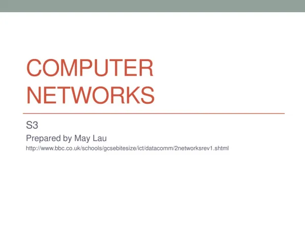 Computer Networks