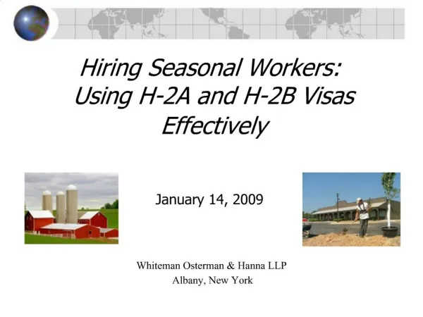 Hiring Seasonal Workers: Using H-2A and H-2B Visas Effectively