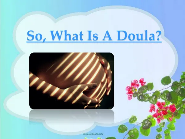 So, What Is A Doula?