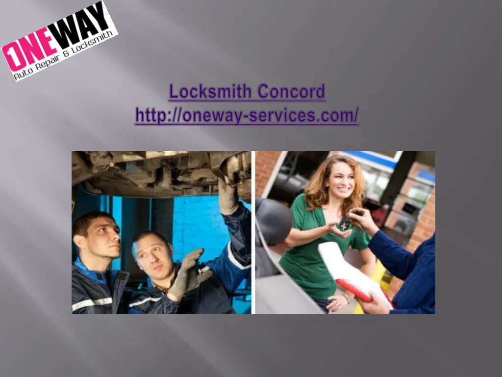 locksmith concord http oneway services com