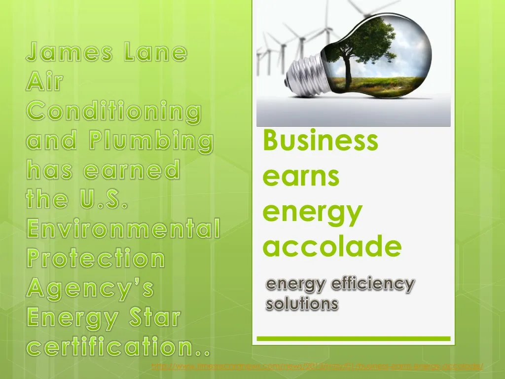 business earns energy accolade