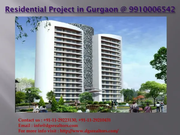 Residential Project in Gurgaon